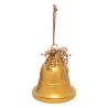 Cloche en métal dorée - D32cm