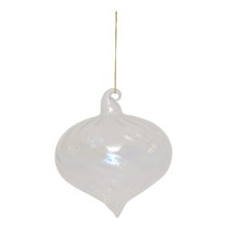 Boule de Noël en verre -...