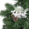Suspension de Noël - Sujet branche baies blanches - 24cm