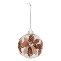 Boule de Noël en verre -...