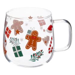 Mug de Noël en verre - 54cl
