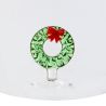 Théière Nelya en verre et en inox - Gingerman ou Sapin ou Sucre d'orge ou Couronne de Noël