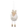 Suspension de Noël - Sujet renne - Bois et polyester - 11cm