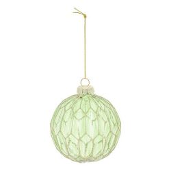 Boule de Noël en verre -...