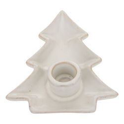 Bougeoir en céramique - Etoile OU Sapin - 13cm