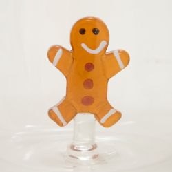 Mug de Noël en verre - Nelya Gingerman ou Sapin ou Sucre d'orge ou Couronne de Noël - 40cl