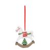 Suspension de Noël en résine - Cheval à bascule OU Bonhomme de neige OU Sapin Cadeau OU Ourson - H8.5cm