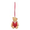 Suspension de Noël en résine - Cheval à bascule OU Bonhomme de neige OU Sapin Cadeau OU Ourson - H8.5cm