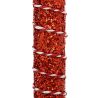 Suspension de Noël en polystyrène - Sucre d'orge rouge - H34cm