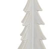 Sapin en céramique blanc - H14cm