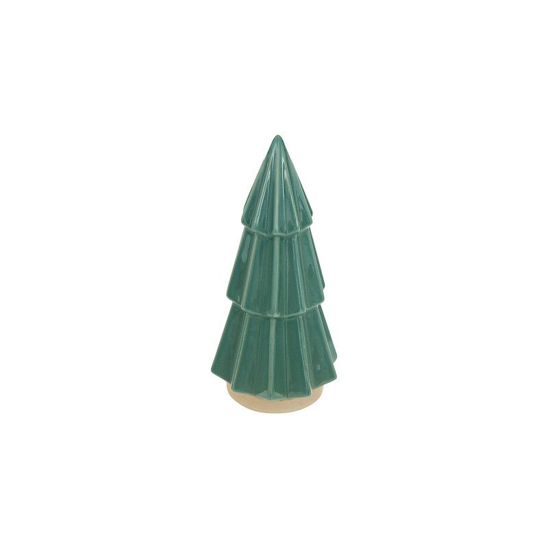 Sapin en céramique vert - H22.3cm
