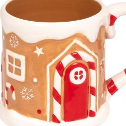 Mug de Noël - Maison Pain d'épices - 50cl