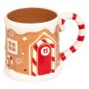Mug de Noël - Maison Pain d'épices - 50cl