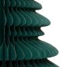 Sapin origami en papier vert - H90cm