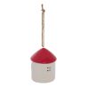 Suspension de Noël en céramique - Maison OU Cadeau - 7cm