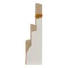 Suspension de Noël - Fleur en papier beige - 30cm