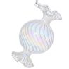 Suspension de Noël en verre - Sujet Bonbon - 9cm