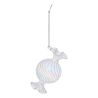 Suspension de Noël en verre - Sujet Bonbon - 9cm