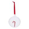 Boule de Noël en verre - Sucre d'orge - D8cm
