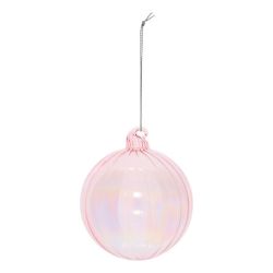 Boule de Noël en verre -...