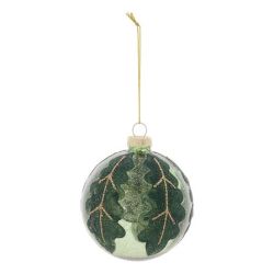 Boule de Noël en verre -...