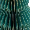 Sapin Origami en papier vert - H30cm