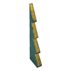 Sapin Origami en papier vert - H30cm