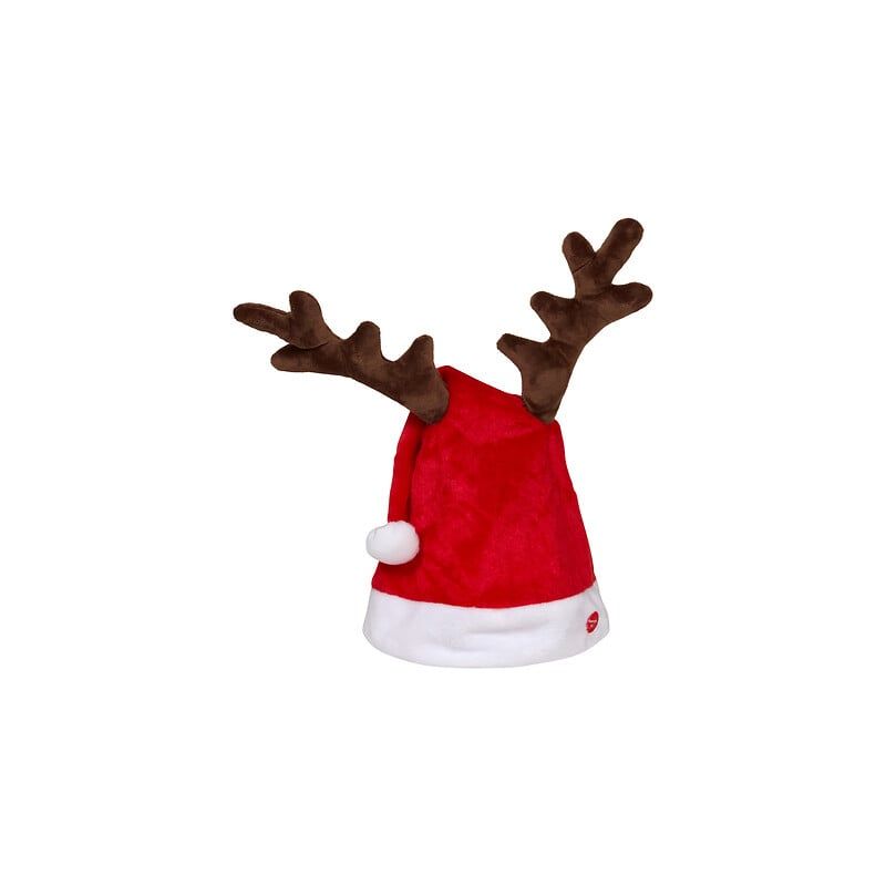 Bonnet de Noël adulte à mouvements - Renne de Noël