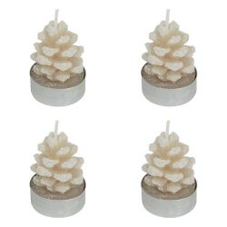 4 Bougies Chauffe-plat -...