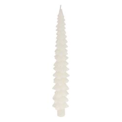 2 Bougies Bâton - Sapin blanc