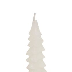 2 Bougies Bâton - Sapin blanc