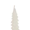 2 Bougies Bâton - Sapin blanc