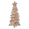 Sapin Pain d'épices en résine - H26cm