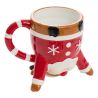 Mug de Noël - Personnage inversé (Père Noël OU Pingouin OU Renne) 35cl