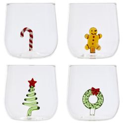 Gobelet en verre de Noël...