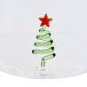 Gobelet en verre de Noël Nelya 40cl - Gingerman OU Sapin OU Sucre d'orge OU Couronne de Noël