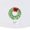 Gobelet en verre de Noël Nelya 40cl - Gingerman OU Sapin OU Sucre d'orge OU Couronne de Noël