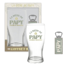 Coffret Bière - La Bière de Papy - Verre + Décapsuleur
