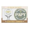 Coffret Rhum - Le Rhum de Papy - Verre & Dessous de verre