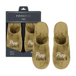 Pantoufles Homme - Papy Cool - Taille unique 40-42