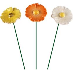 PIQUE AVEC FLEUR JAUNE OU...
