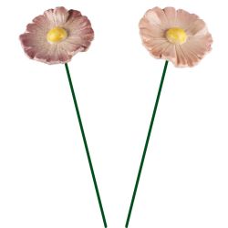 PIQUE AVEC FLEUR ROSE OU...