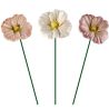 PIQUE AVEC FLEUR ROSE OU BLANC OU VIOLET CERAMIQUE 8X8X4CM - DEKORATIEF