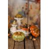 CHAMPIGNON VERT OU MARRON CERAMIQUE 6x6x11cm - DEKORATIEF