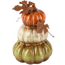 PILE DE CITROUILLES DECO...