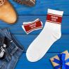 CHAUSSETTES HOMME A BANDES - PARRAIN EN OR