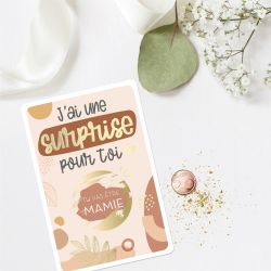 CARTE À GRATTER ANNONCE -...