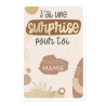 CARTE À GRATTER ANNONCE - TU VAS ÊTRE MAMIE !