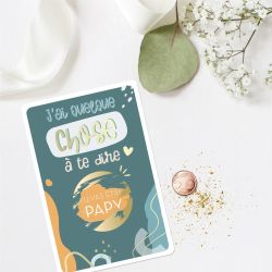 CARTE À GRATTER ANNONCE -...