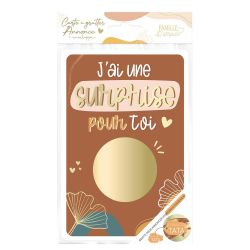 CARTE À GRATTER ANNONCE - TU VAS ÊTRE TATA !